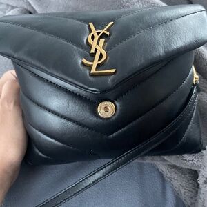 Authentic YSL Lou Lou Puffer Bag